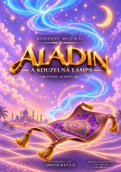 Plakát události ALADIN A KOUZELNÁ LAMPA I Kutná Hora