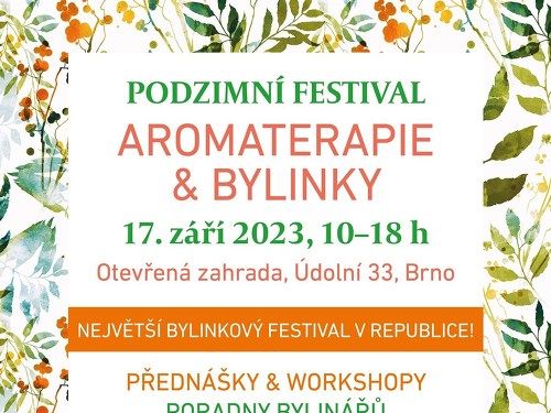 Plakát události Festival Aromaterapie & Bylinky 2023
