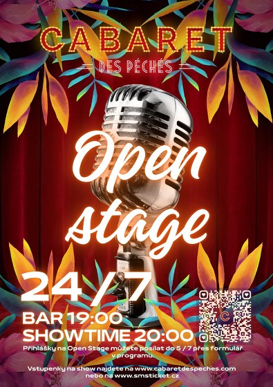 Plakát události Open Stage