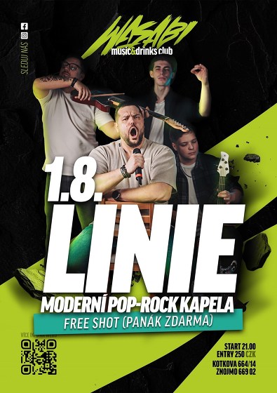 Plakát události LINIE Koncert