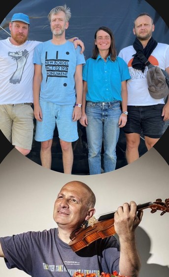 Plakát události Midi Lidi + Ali Ibn Rachid v Kabinetu MÚZ