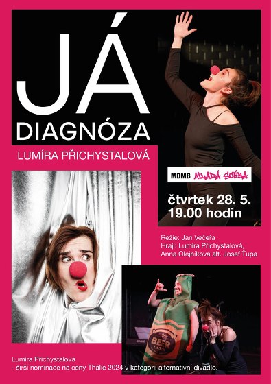 Plakát události Já, diagnóza