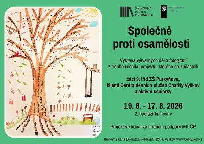 Plakát události Společně proti osamělosti - výstava