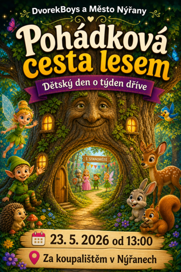 Plakát události Pohádková cesta lesem