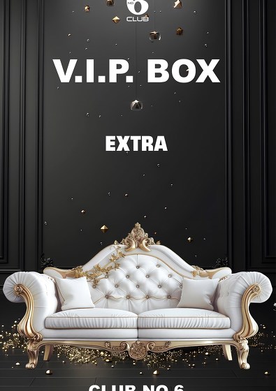 Plakát události V.I.P. BOX EXTRA