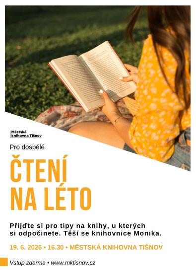 Plakát události Čtení na léto