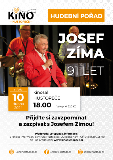 Plakát události Josef Zíma - 91 let