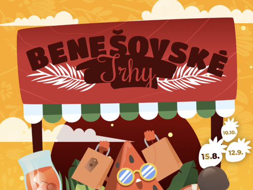 Plakát události Benešovské trhy