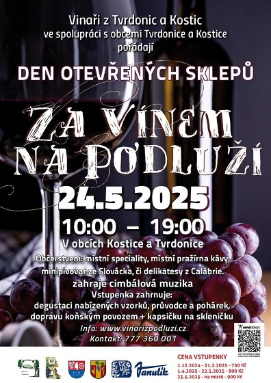 Plakát události Za vínem na Podluží
