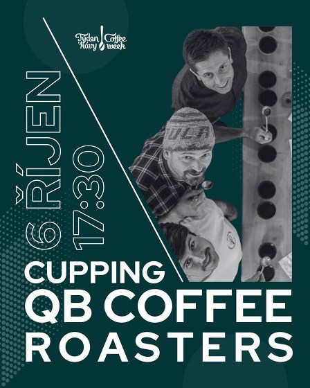 Plakát události Cupping qb coffee roasters - cupping Týden kávy