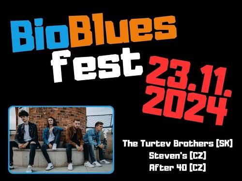 Plakát události Bio Blues Festival