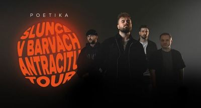 Plakát události Koncert: POETIKA -  Slunce v barvách antracitu tour