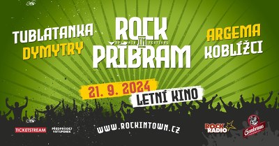 Plakát události Rock in Příbram