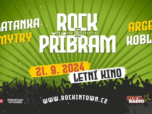 Plakát události Rock in Příbram