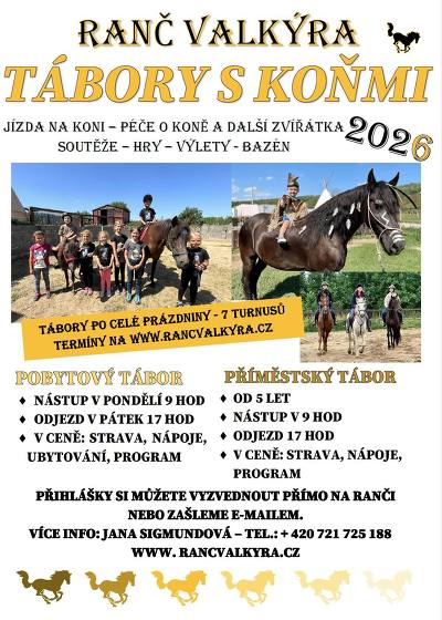 Plakát události Tábory s koňmi 2026