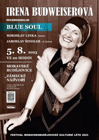 Plakát události Irena Budweiserová & Blue Soul