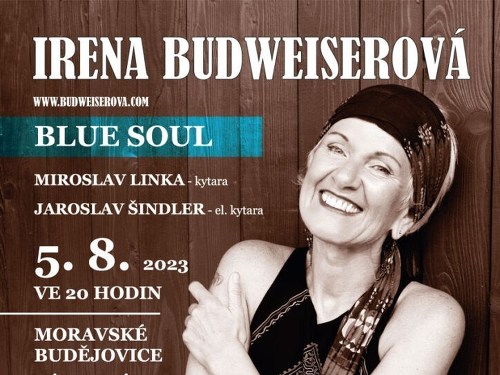 Plakát události Irena Budweiserová & Blue Soul