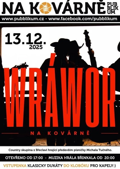 Plakát události Wráwor Na Kovárně