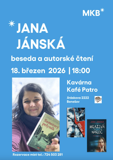 Plakát události Spisovatelka Jana Jánská