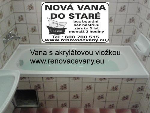 RENOVACE VAN akrylátovou vložkou