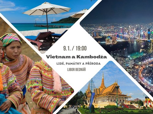 Plakát události Lidé, památky a příroda Vietnamu a Kambodže