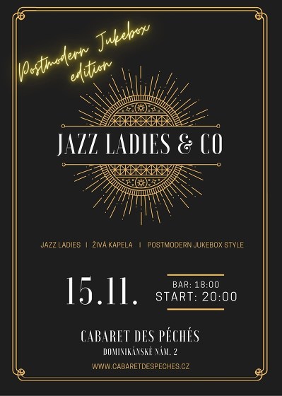 Plakát události Jazz Ladies & Co
