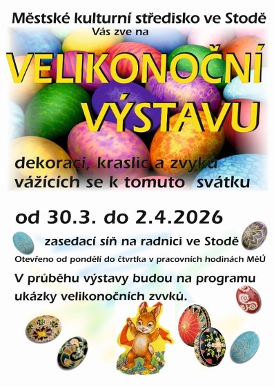 Plakát události Velikonoční výstava ve Stodě