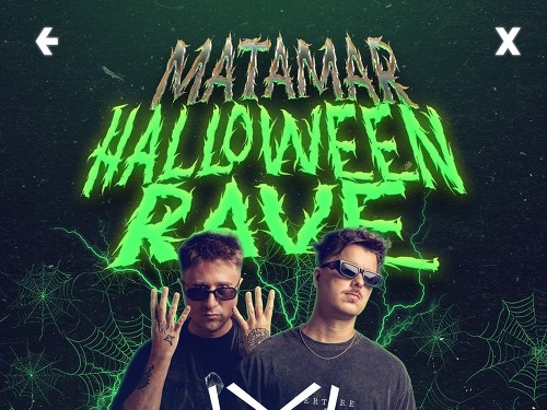 Plakát události MATAMAR - Halloween Rave, Brno