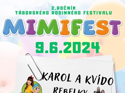 Plakát události MIMIFest 2. ročník
