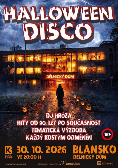 Plakát události HALLOWEEN DISCO