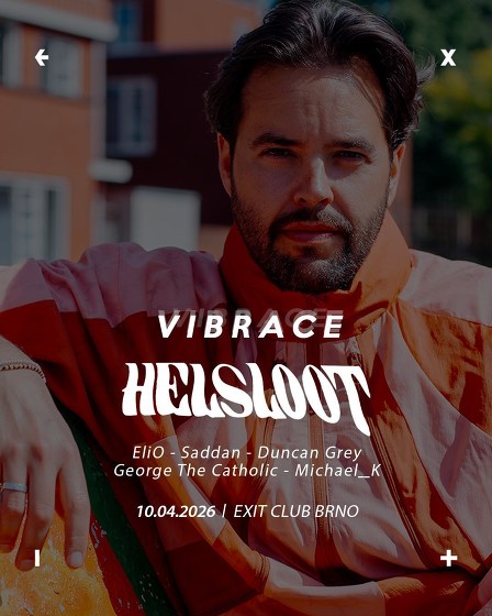 Plakát události VIBRACE w/ HELSLOOT [NL]