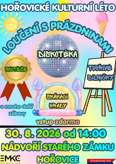 Plakát události Loučení s prázdninami