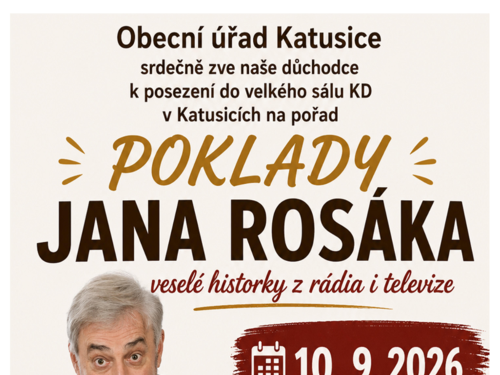 Plakát události Poklady Jana Rosaka