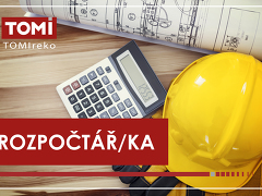 TOMIreko a.s. nabízí práci na pozici Rozpočtář v obci Třebíč