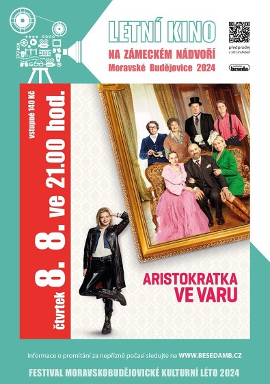 Plakát události Letní kino: Aristokratka ve varu