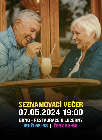 Plakát události Seznamovací Večer | 07.05.2024