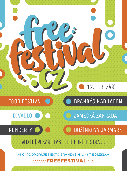 Plakát události Free festival.cz