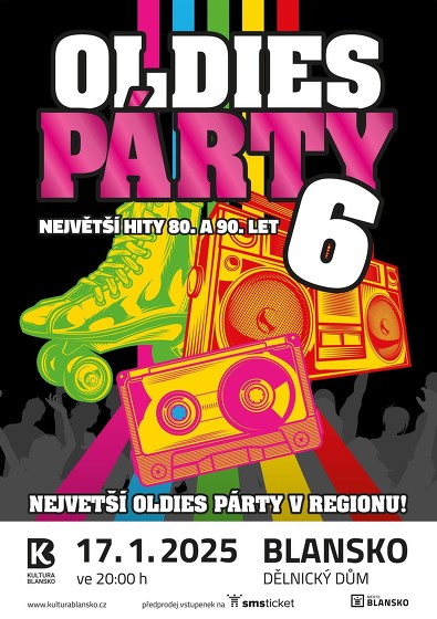 Plakát události Oldies Párty 6