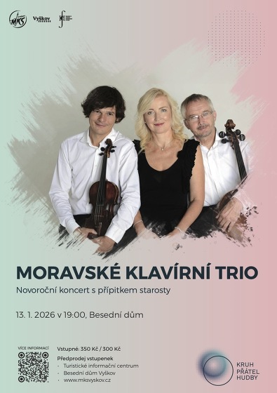 Plakát události Moravské klavírní trio