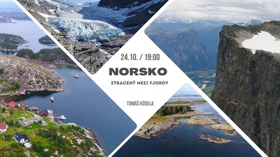 Plakát události Norsko - ztraceni mezi fjordy