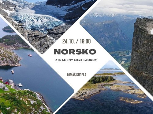Plakát události Norsko - ztraceni mezi fjordy