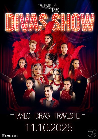 Plakát události Travestie Cabaret Brno: Divas Show