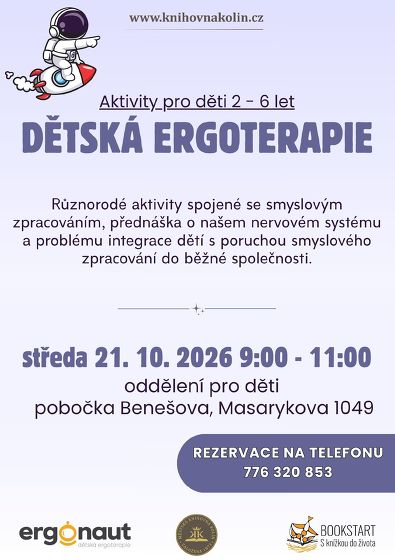 Plakát události Dětská ergoterapie