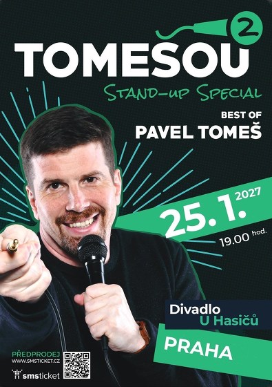 Plakát události TOMEŠOU 2: The best of Pavel Tomeš (stand-up speciál)