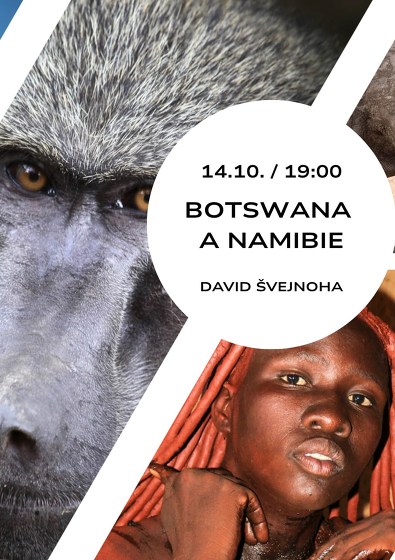 Plakát události Botswana a Namibie
