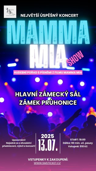 Plakát události Mamma Mia - hudební show