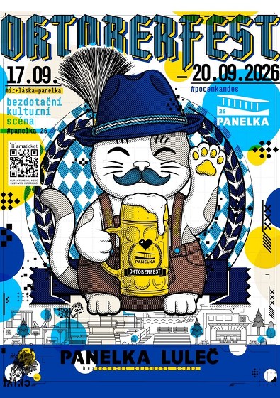 Plakát události Oktoberfest na Panelce 2026