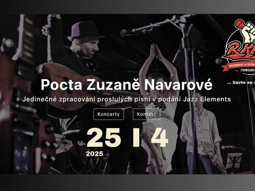 Plakát události Pocta Zuzaně Navarové - Chrudim