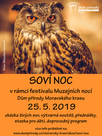 Plakát události Soví noc