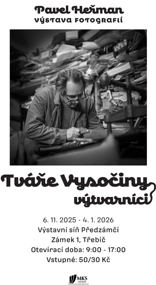 Plakát události Tváře Vysočiny výtvarnící